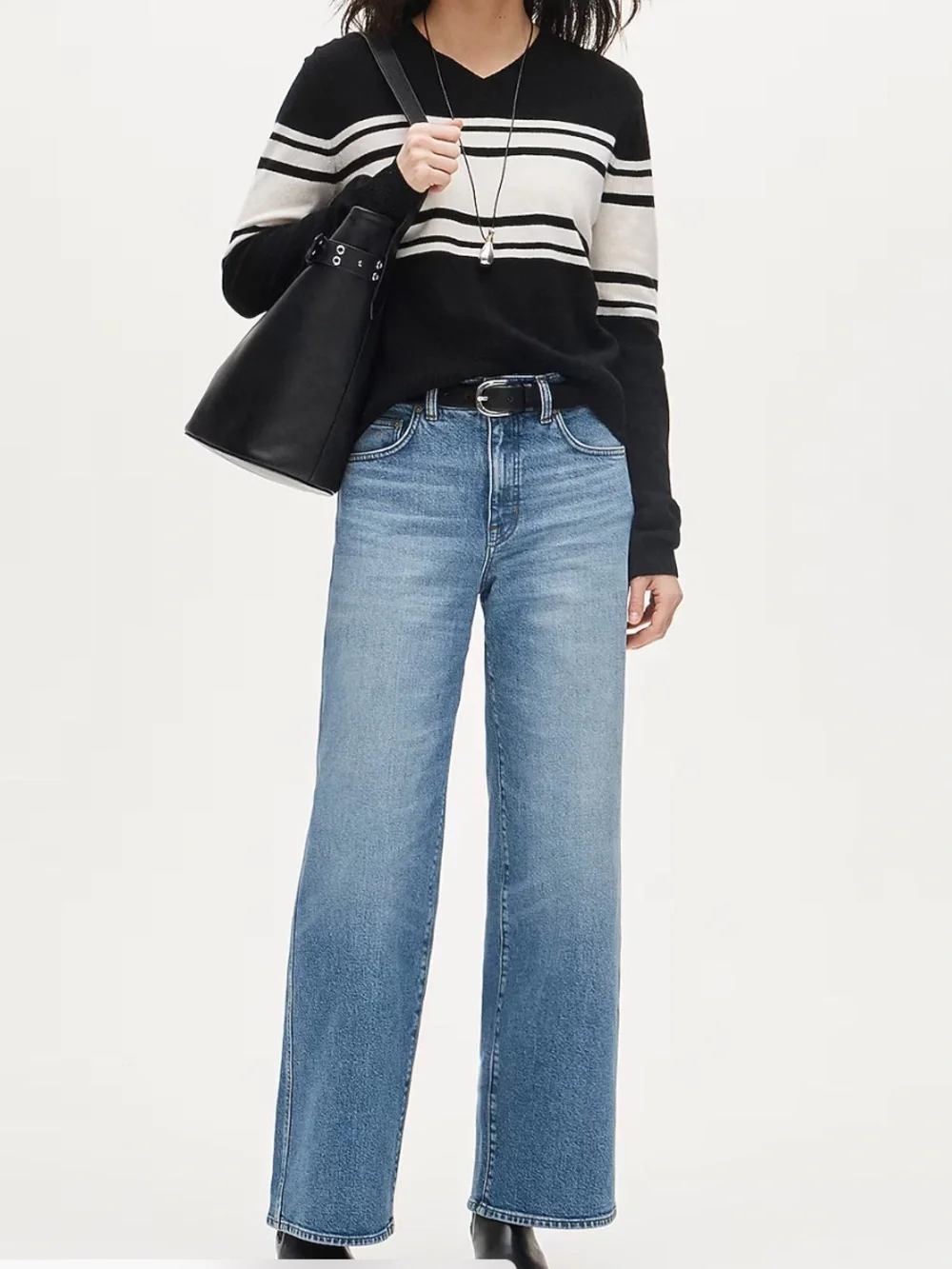 J. Crew Everyday Wide Leg Crop Jean